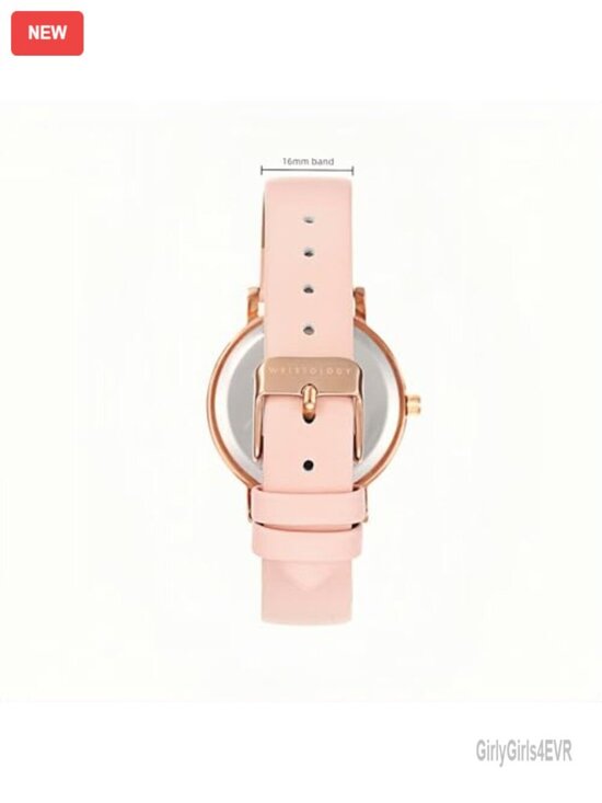Mini Easy Change Band Numbers Watch - Interchangeable Genuine Leather Strap -